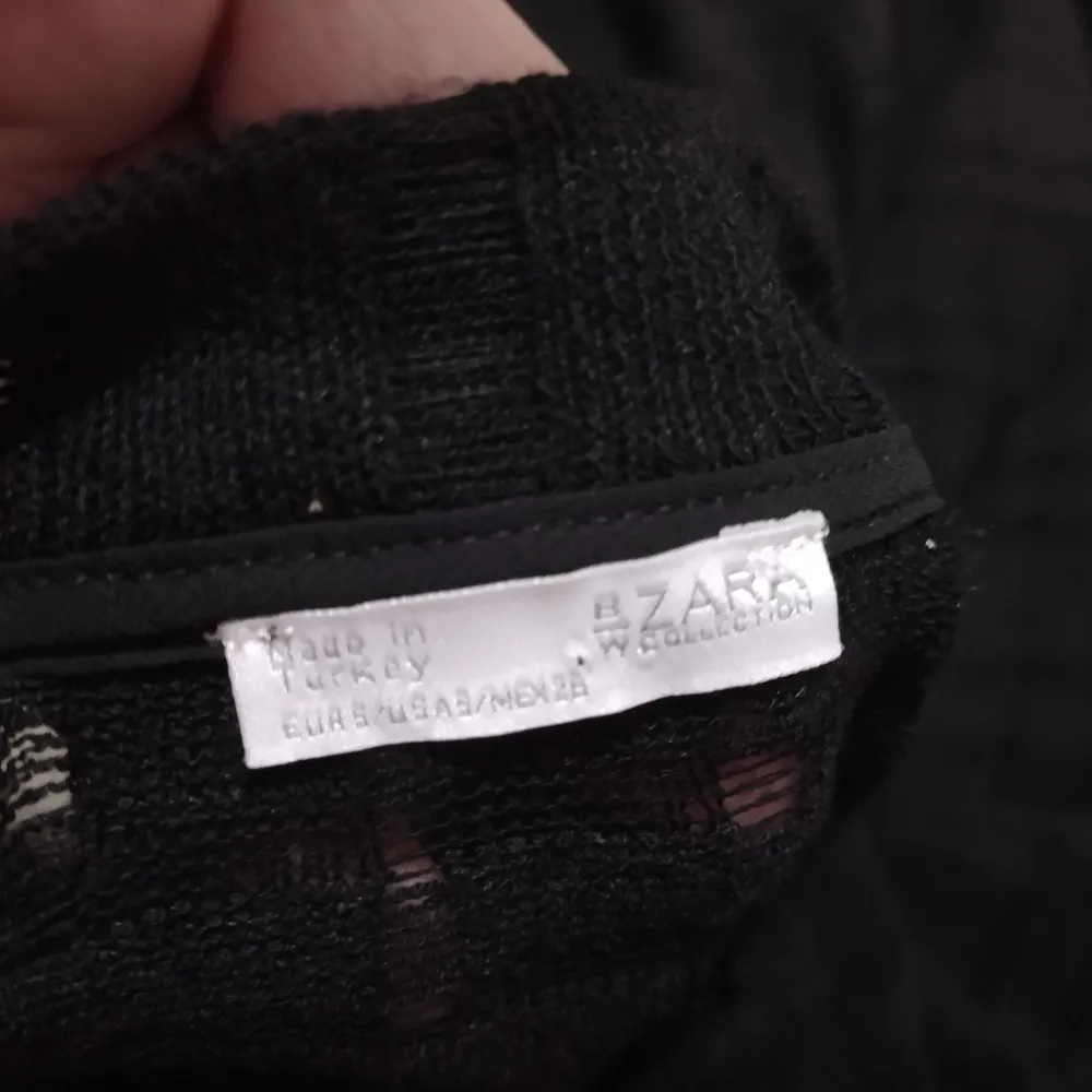 Zara semi sheer knit top - Image 4