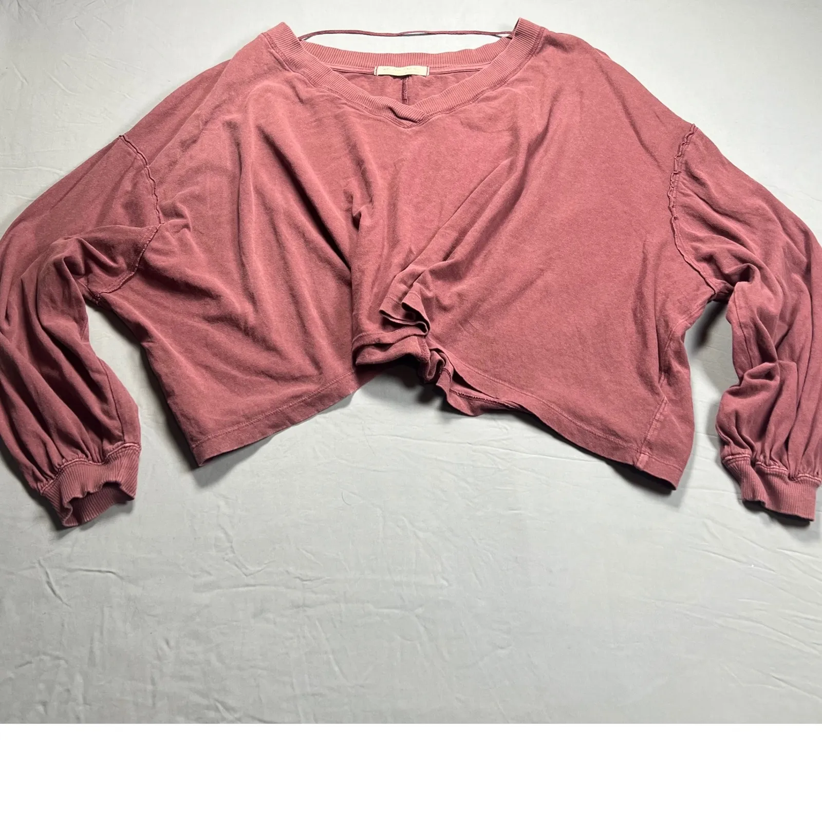 free people Kathy Long Sleeve Blouse Women's Size S - Image 3