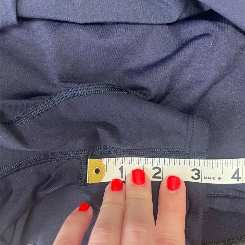 Lululemon navy blue‎ asymmetric skort size 8 Blue - Image 5