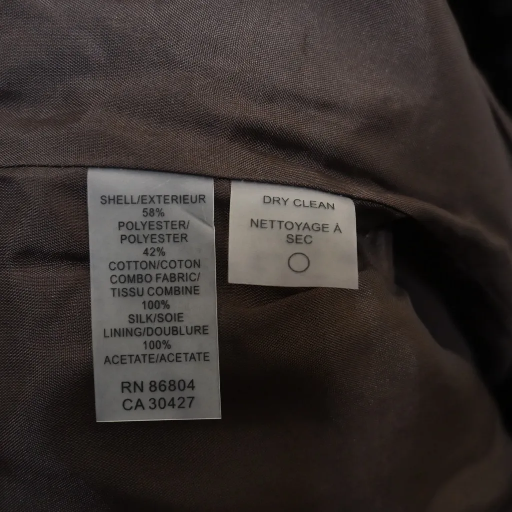 Magaschoni Collection Women's 6 Lined Tweed Italian Fabric Dress - Image 8