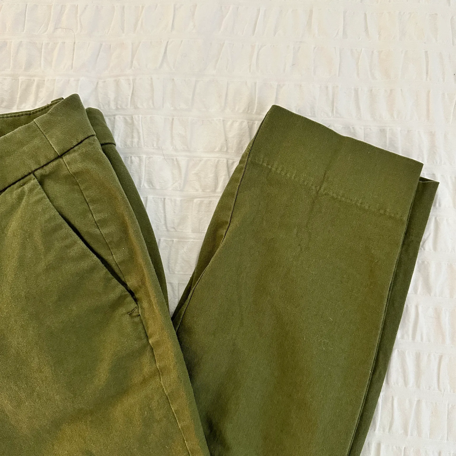 J. Crew Green Ankle Pants - Image 2