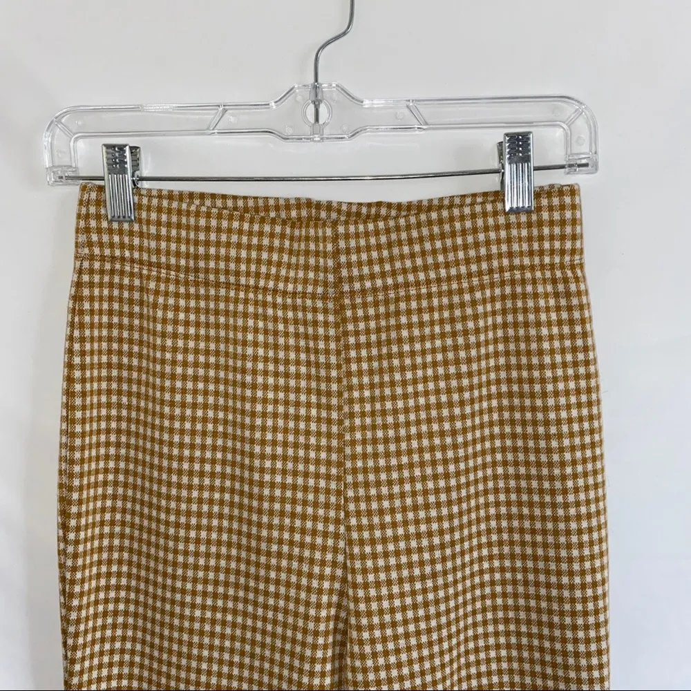 Forever 21 Gingham Print Pants - Image 3