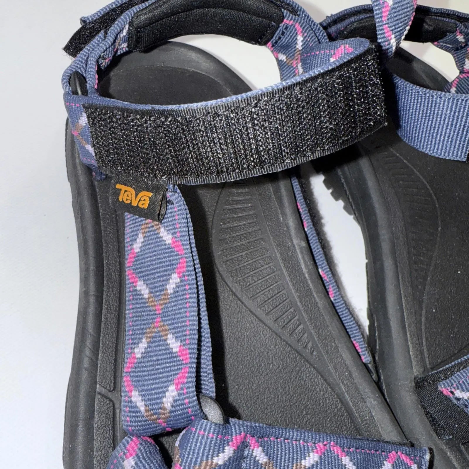 Teva Hurricane Gorpcore Outdoor Hiking Trail Printed Sandals Women's 7&8 READ! - Image 5