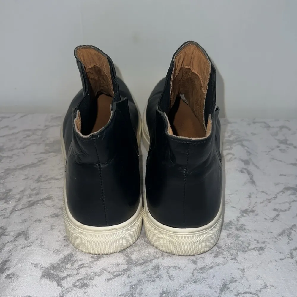 Seychelles Black Womens Slip On Leather Ankle Boots - Image 4