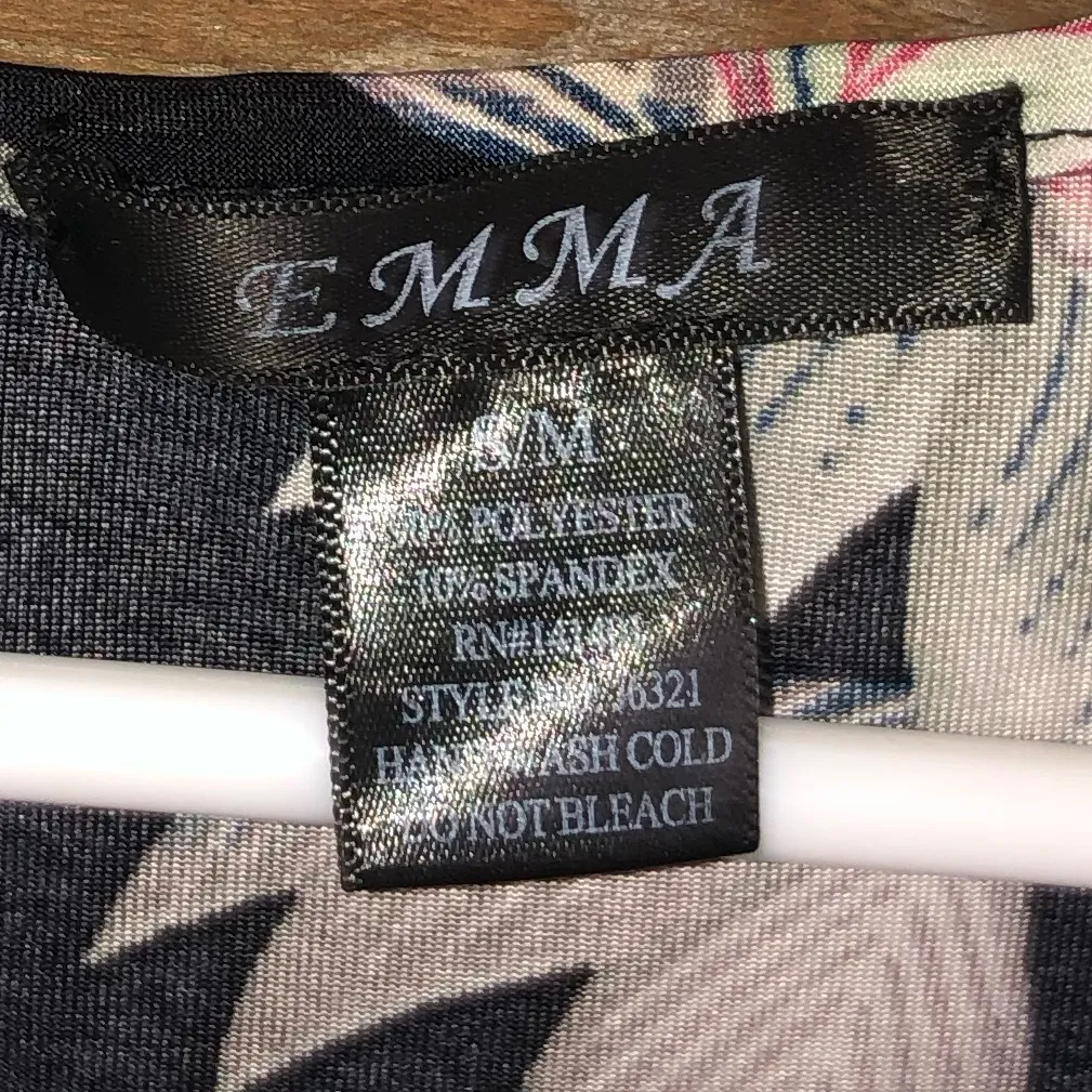 Emma Black Floral Maxi Dress Size undefined - Image 4