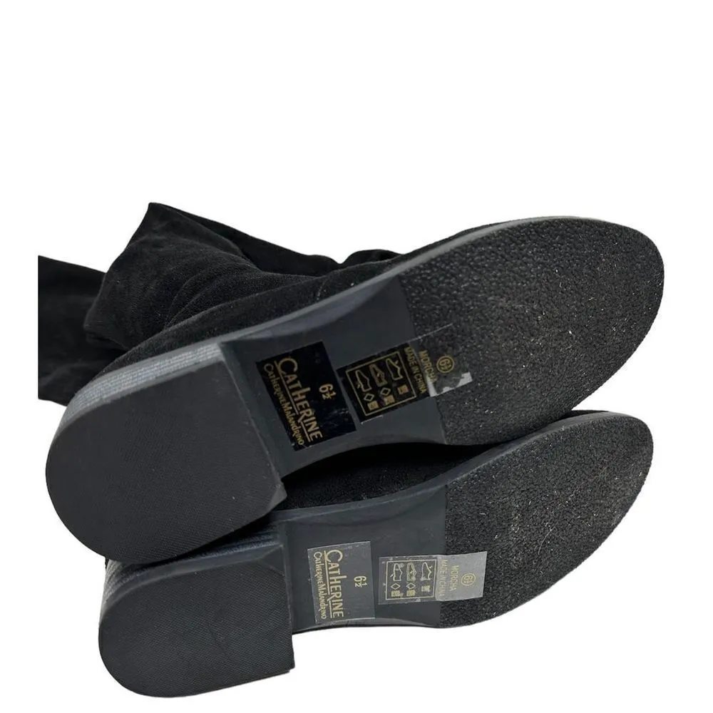 Catherine Catherine Malandrino Womens Knee High Black‎ Boots Sz 6.5 New Black - Image 4