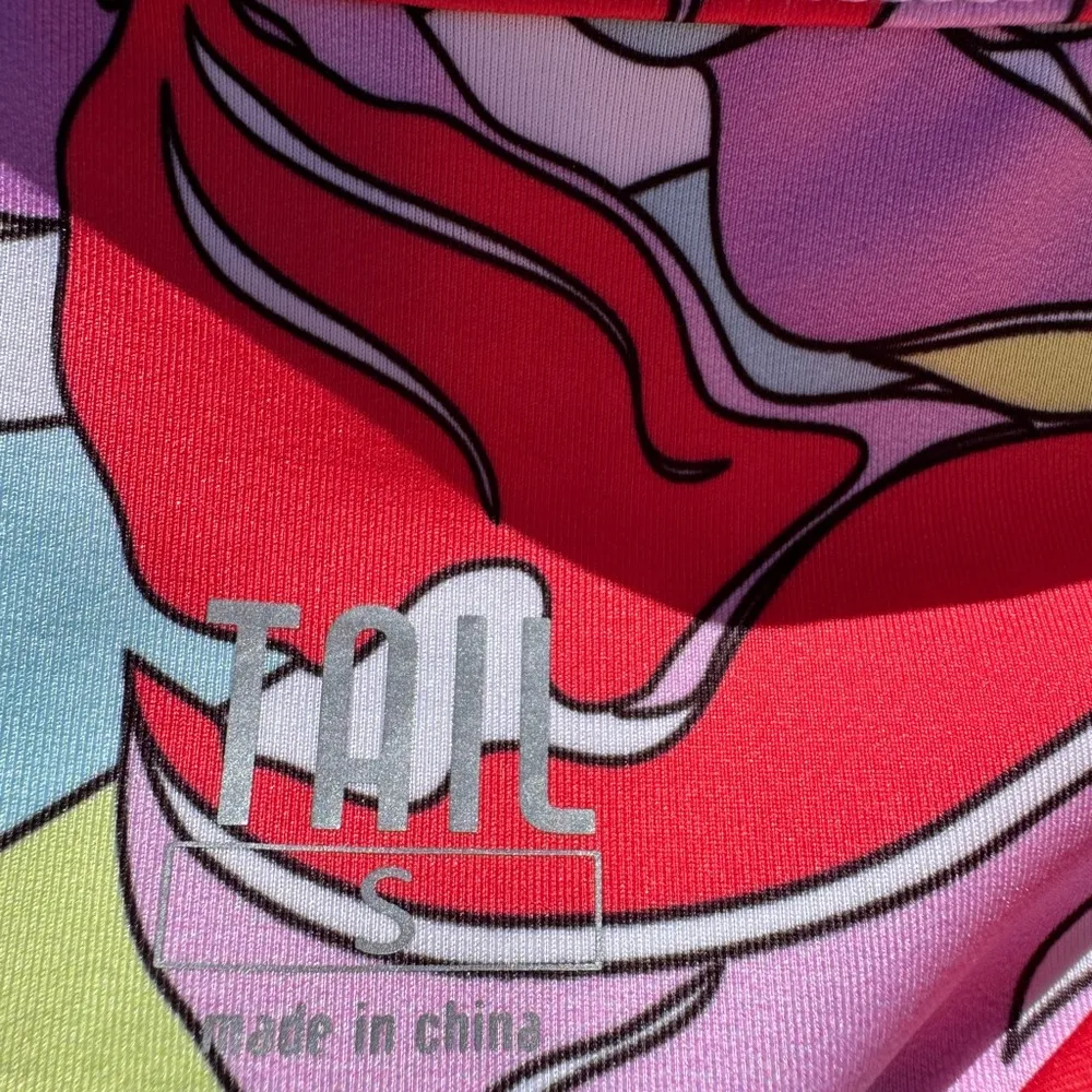 Tail Zaya Painted Petals UPF 50+ protection, zip neck floral golf dress,… Pink - Image 7