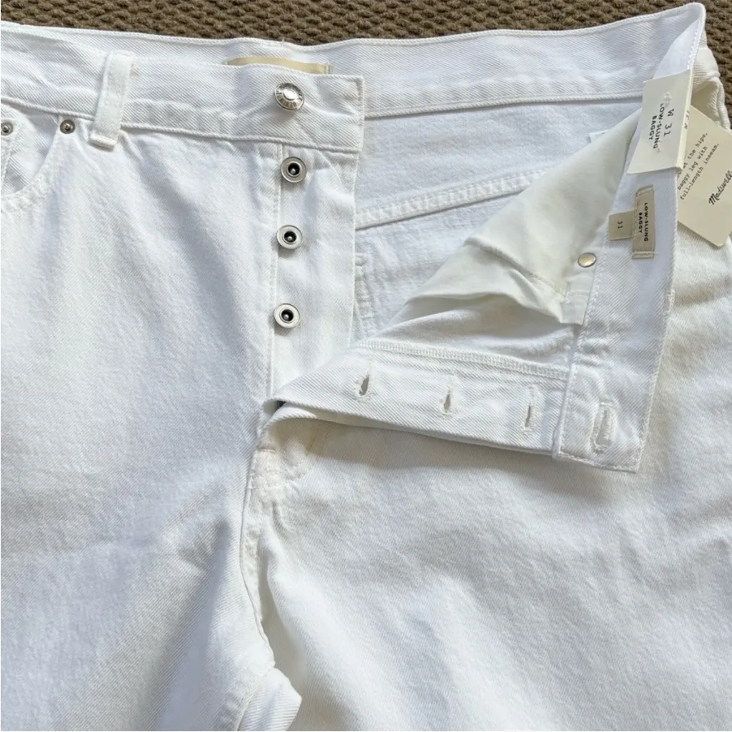 NWT Madewell Low-Slung Baggy Jeans
White Size 31 - Image 6