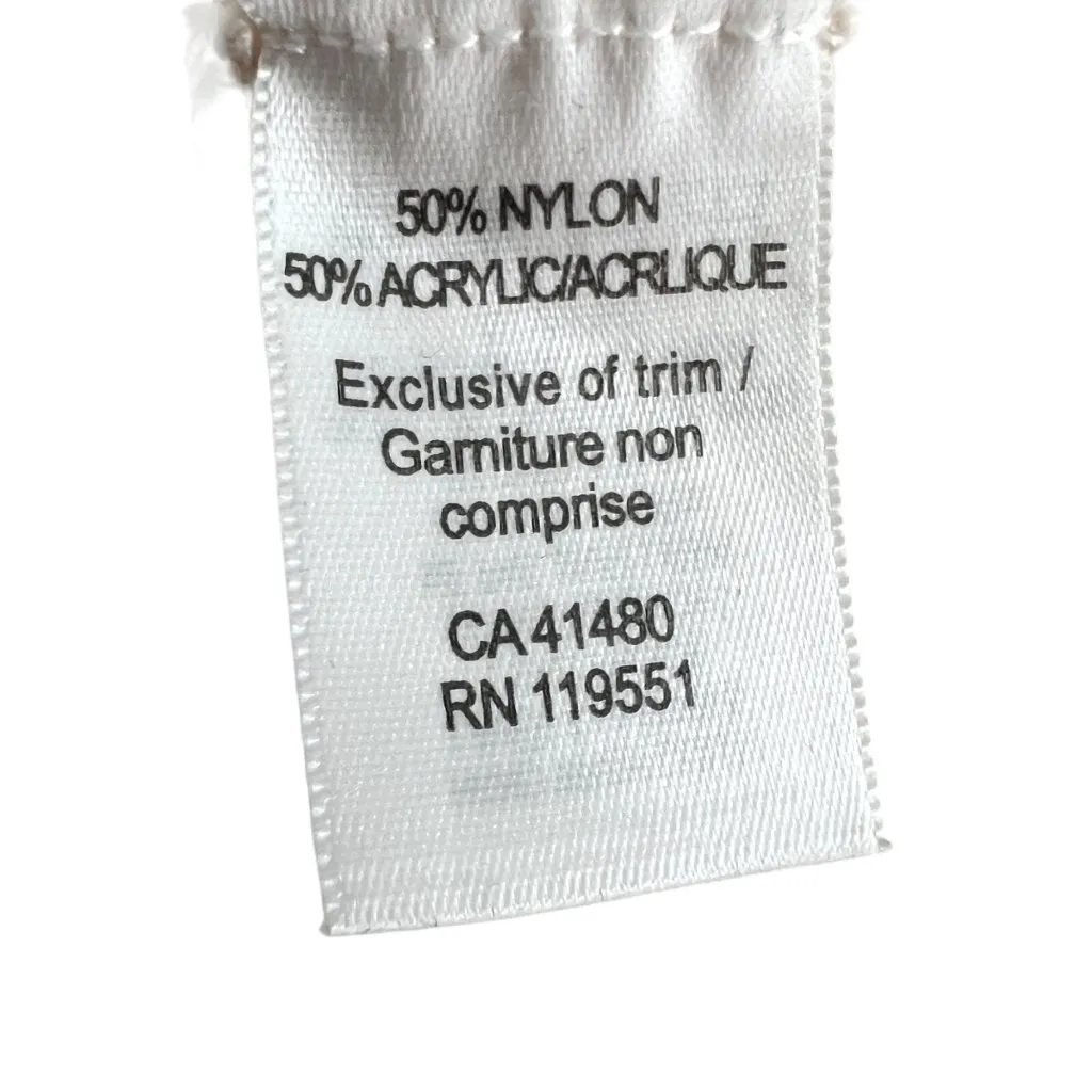 Gentle Fawn V-Neck Textured Cozy Sweater Ivory Cream Size XS - Image 9