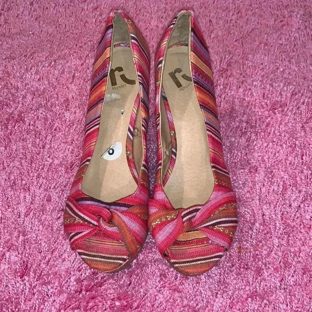Report colorful wedges Pink Size 8 - Image 2