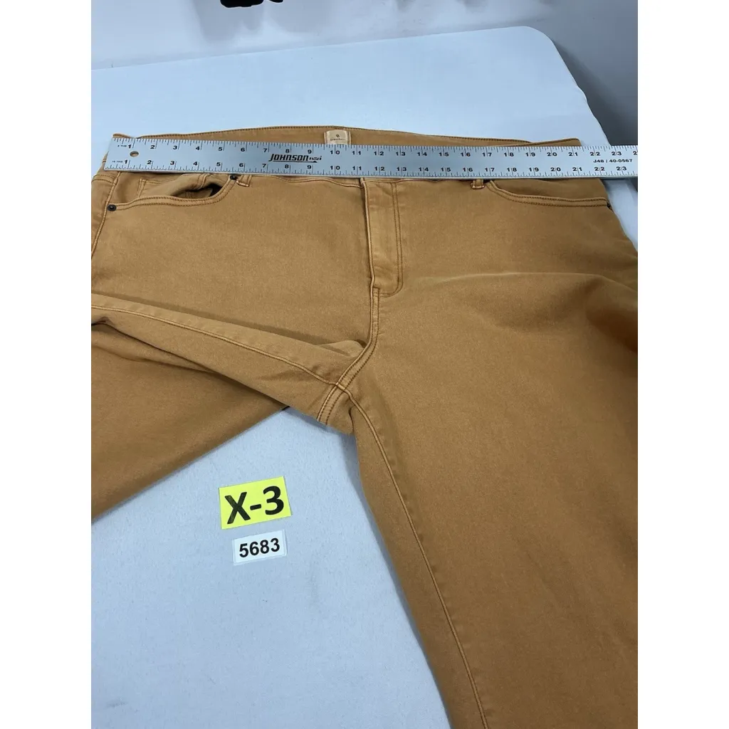 Womans Dress Barn Stretch Jeans 22 Rust Brown Size undefined - Image 5