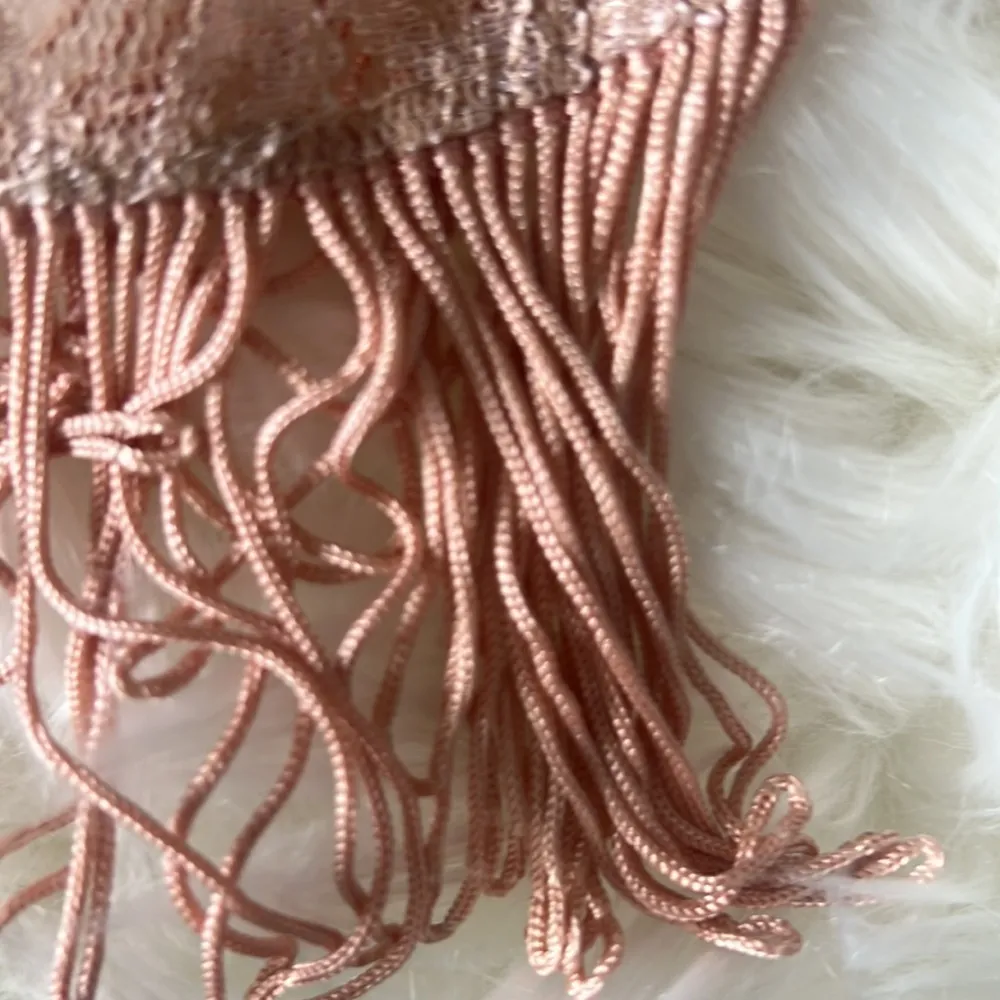 ASOS brand En Crème peach fringe hem kimono- - Image 8