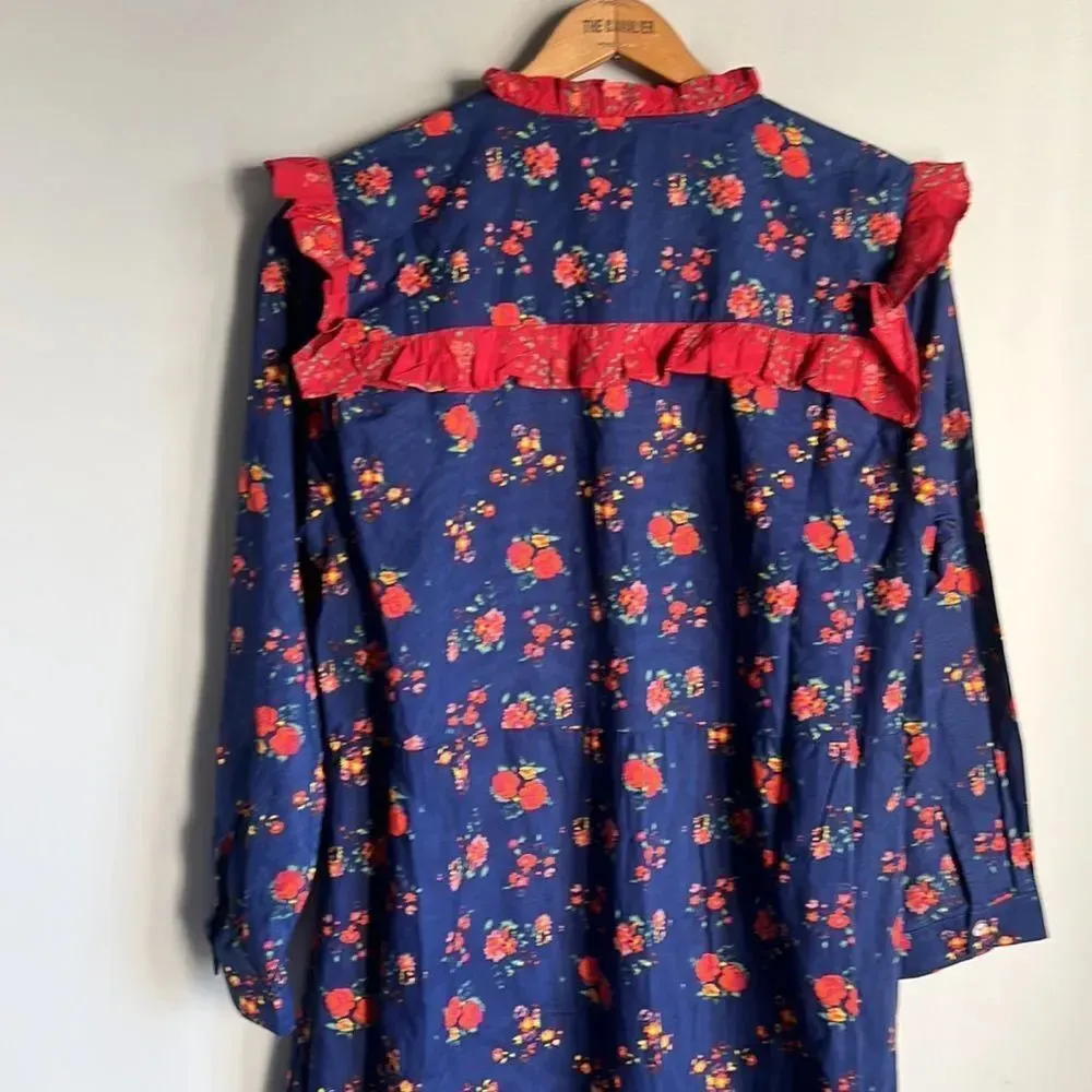 Tuckernuck Ro's Garden Tatiana Blue Reno Dress - Image 9