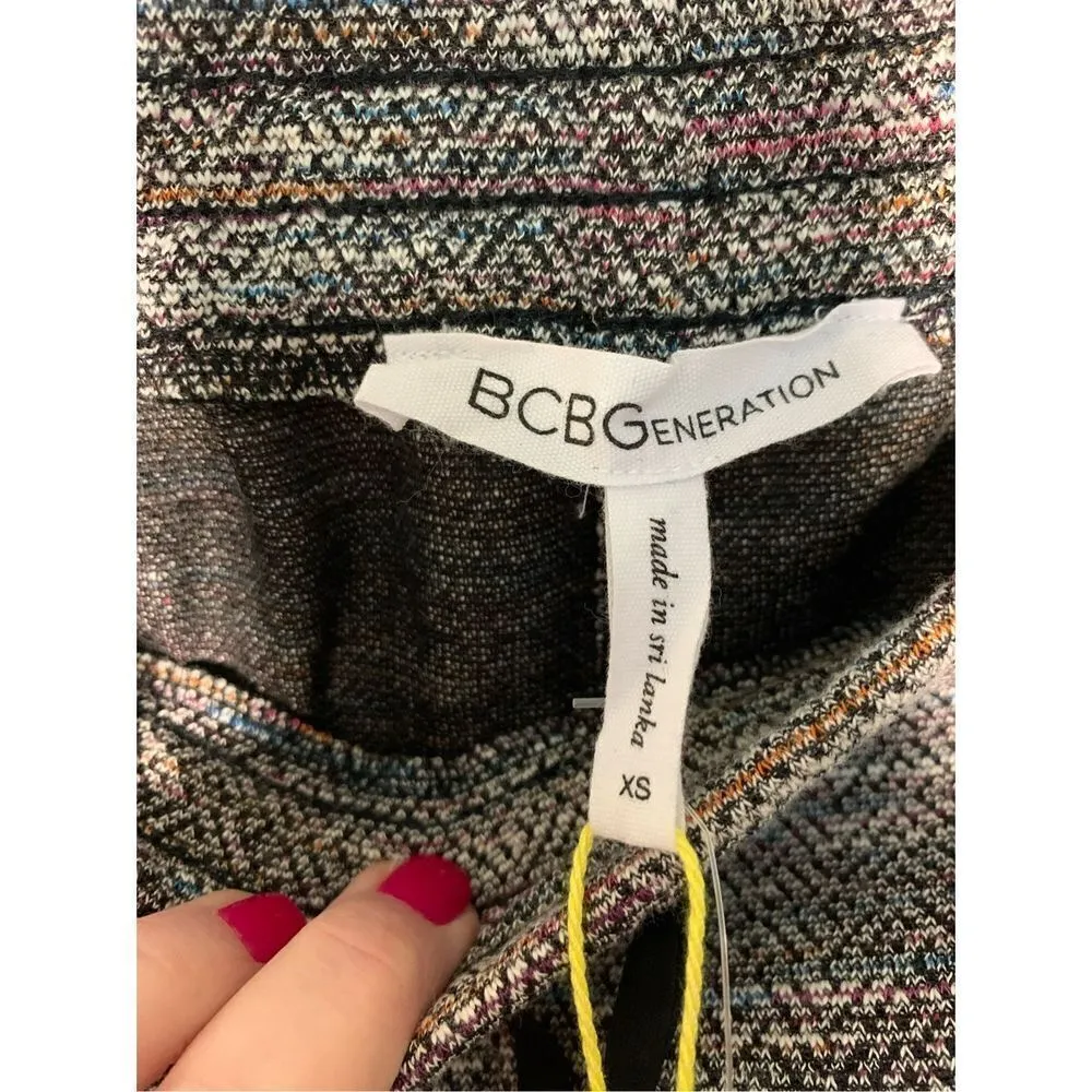 BCBGeneration Multi Color Knit Jogger XS NWT - Image 4