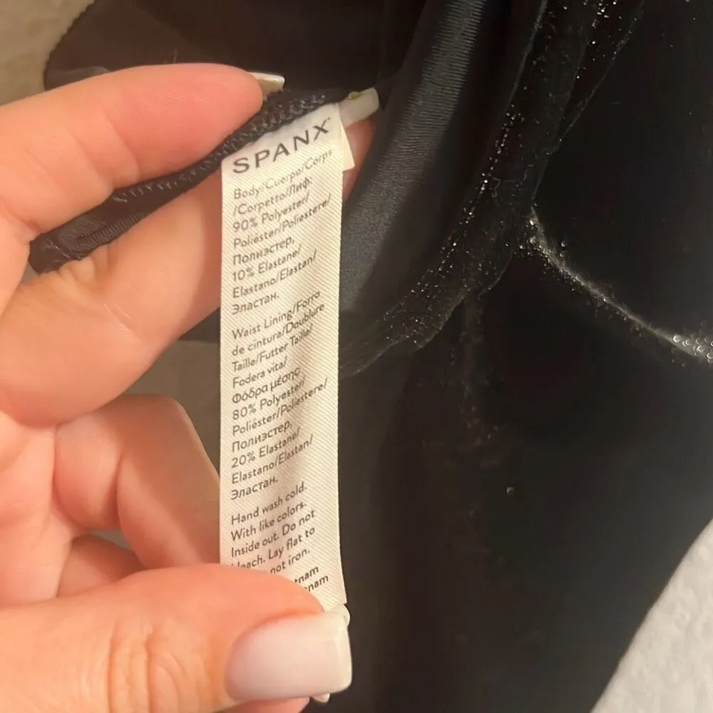 ✨Spanx Velvet Sz Medium Leggings in Col-or Shine✨ - Image 7