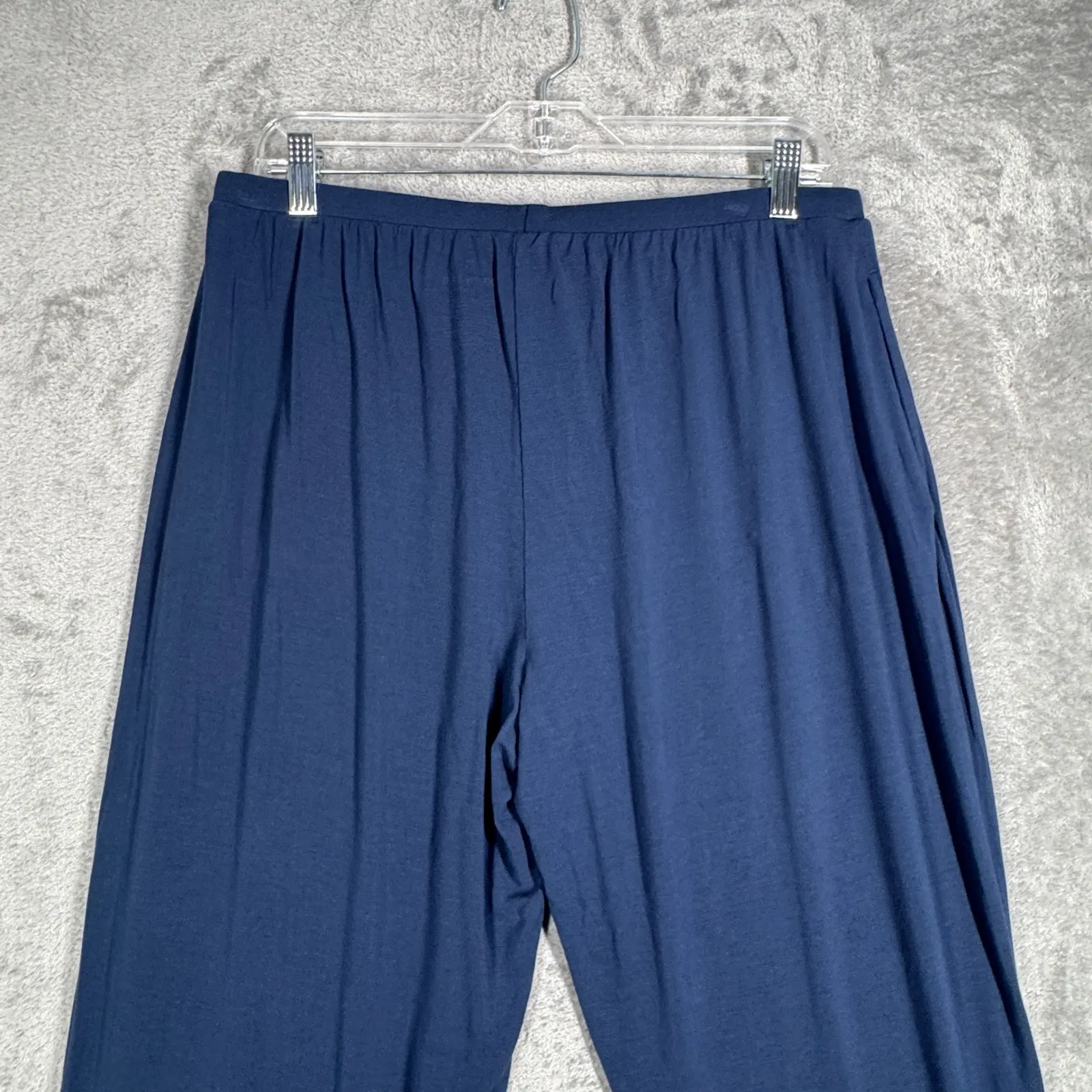 Tommy John Womens Lounge Pants Size L Blue Micro Modal Blend Pajama Bottoms Size L - Image 5