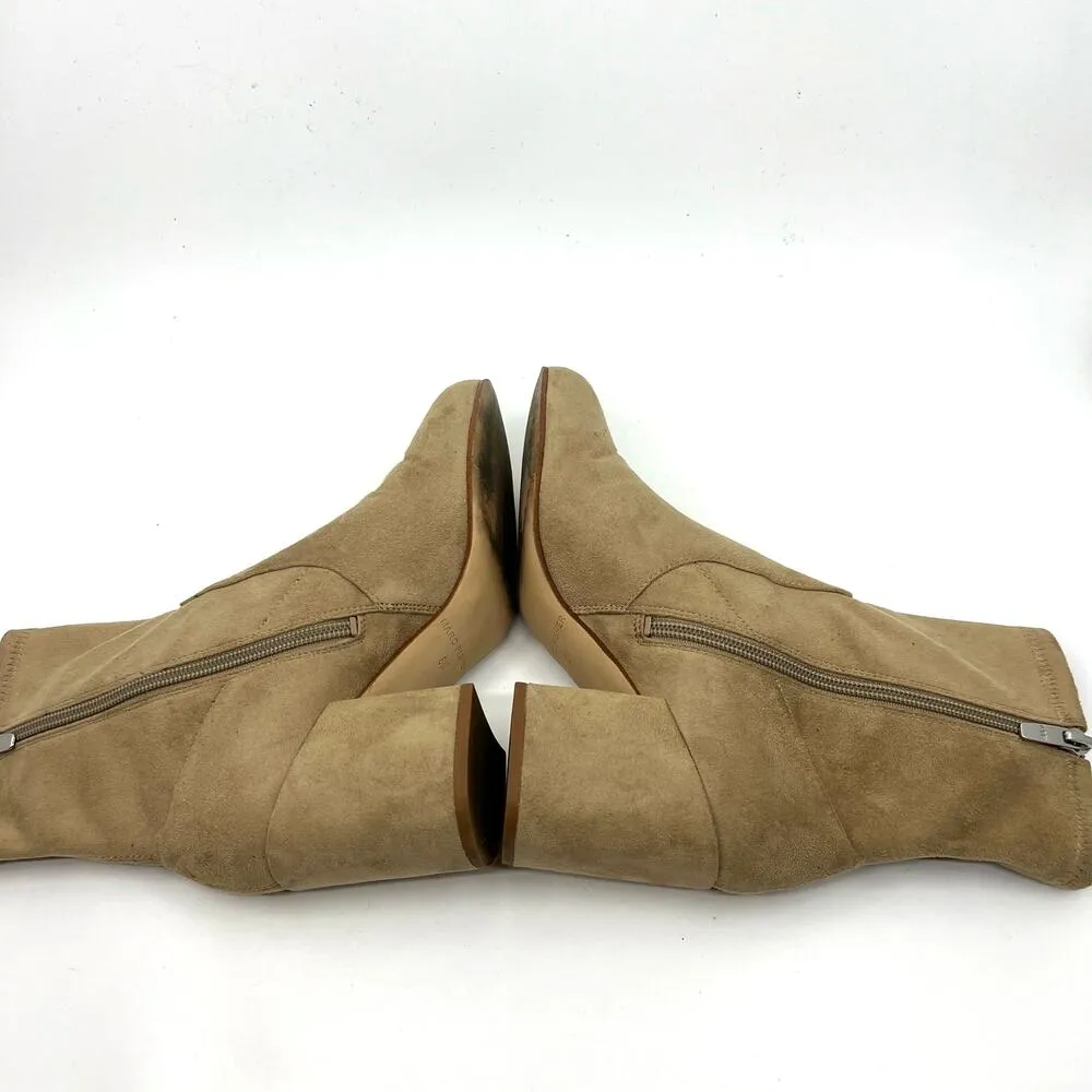 Marc Fisher Crushed Velvet Ilesia Ankle Boots Women's 6 US - Image 7