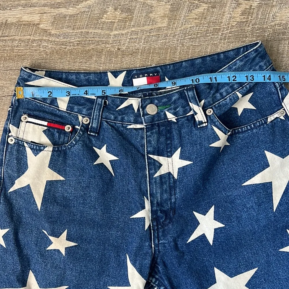 Tommy Hilfiger Vintage  Star Jeans Size 7 - Image 7