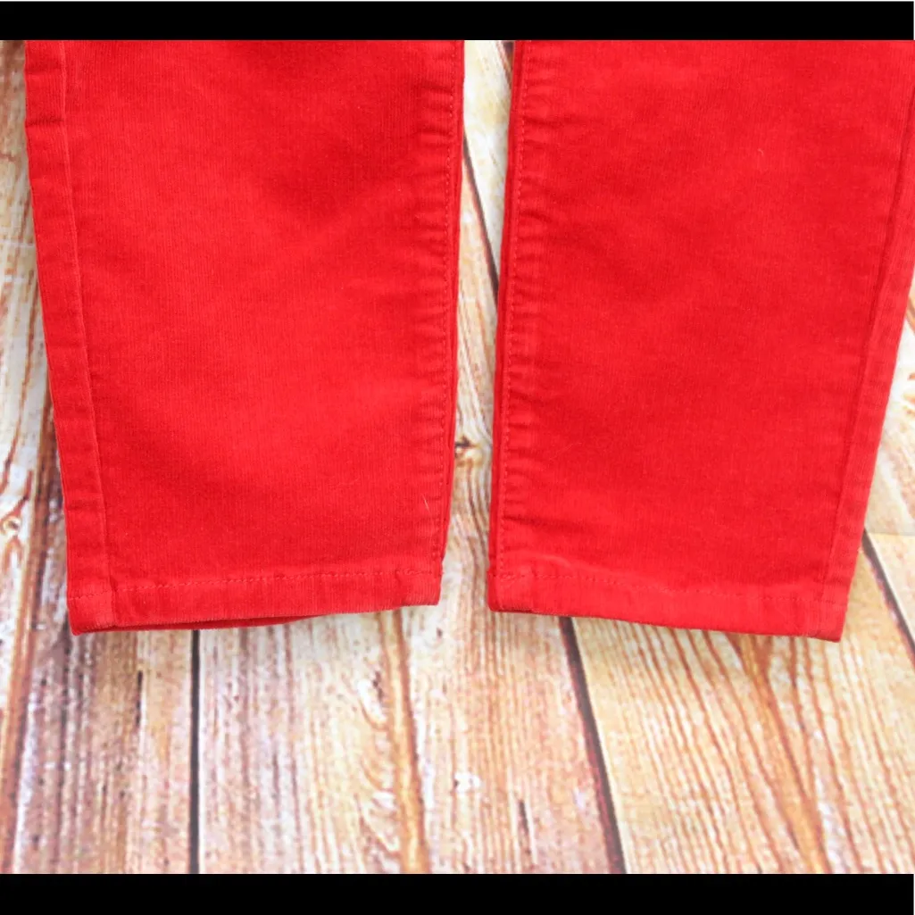 CAbi Jeans | Red Corduroy Skinny Fit Pants - Image 6