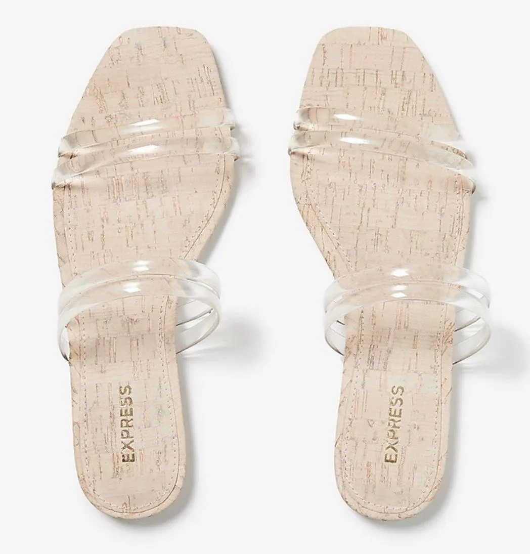 EXPRESS Double Strap Sandals - Image 2