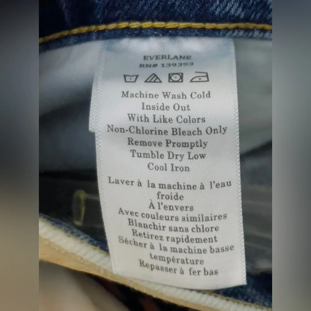 EVERLANE 26” The way high women’s jeans size 26” regular 98% cotton 2% elastane - Image 10