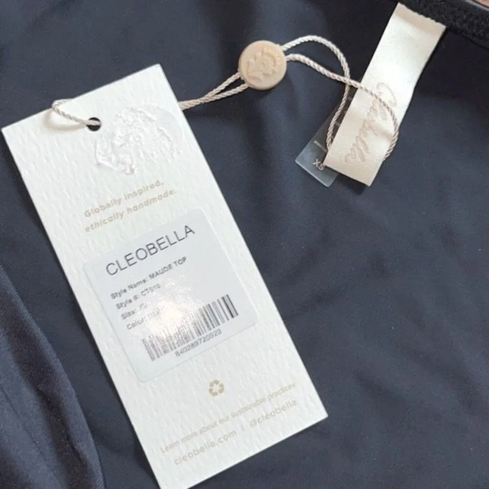 Cleobella MAUDE TOP Bikini Size‎ XS BLACK NWT - Image 7