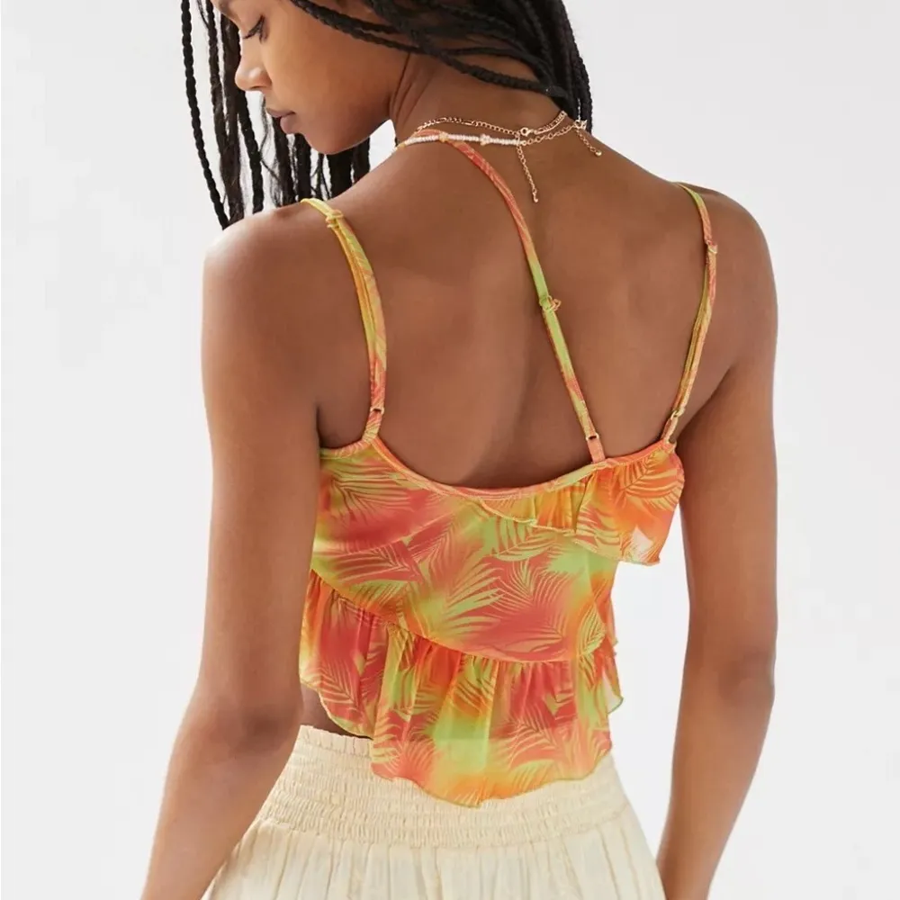 Urban Outfitters Asymmetrical Ruffle Cami - Image 5