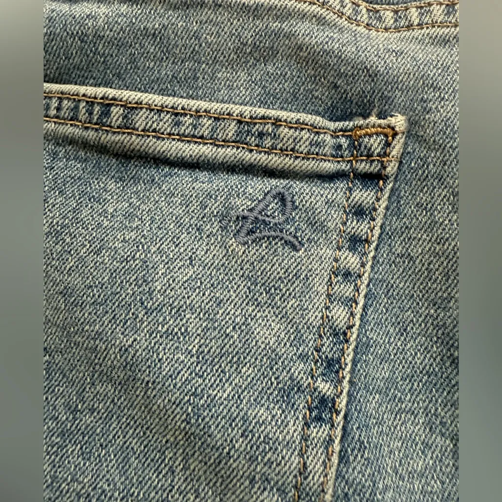 DL1961 Hepburn Wide Leg Jean in Reef | 34 x 29 (HEMMED) - Image 3