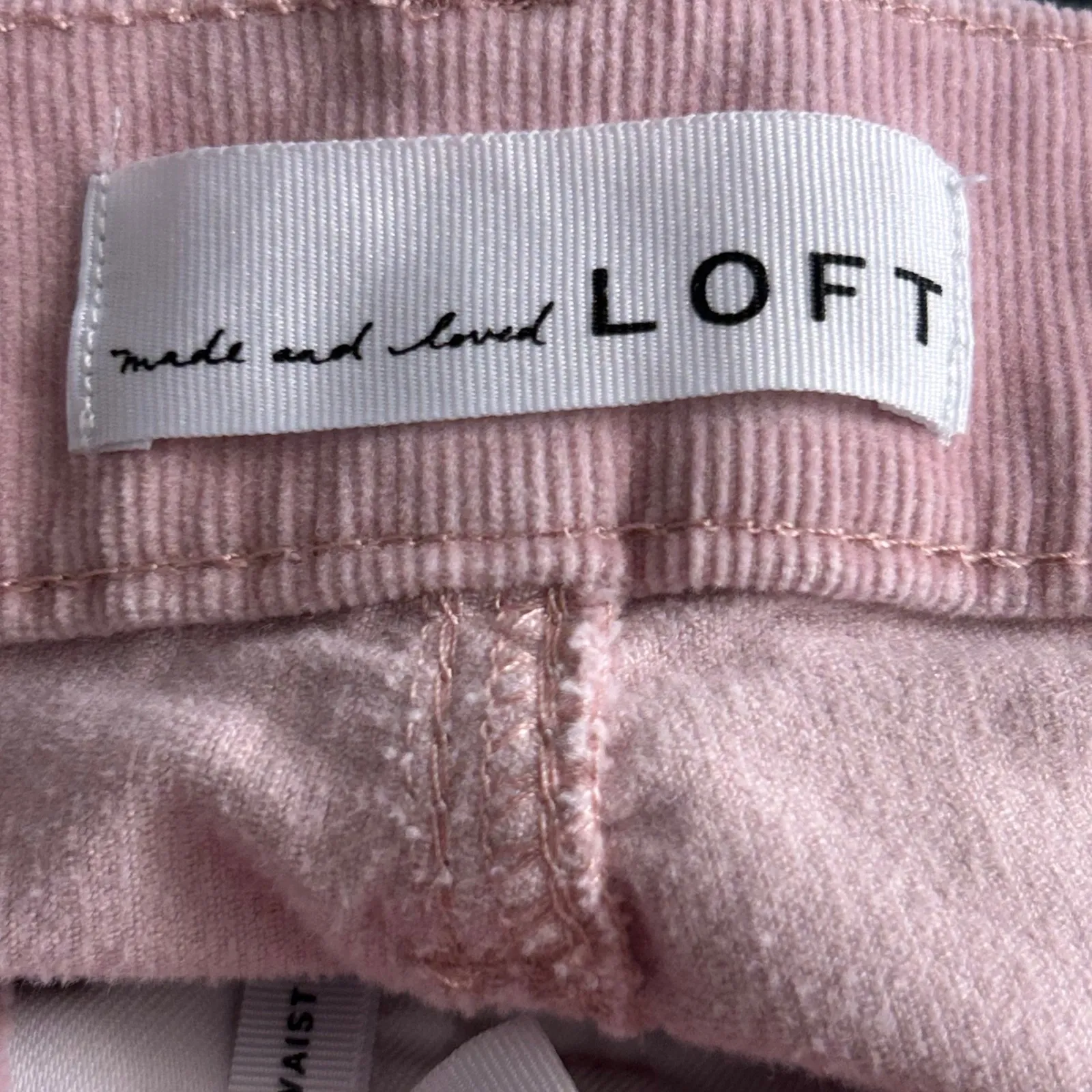 LOFT Corduroy Pants Pink 8‎ - Image 6