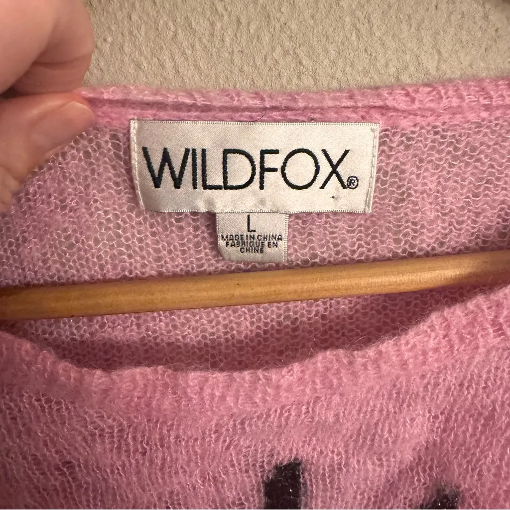 WILDFOX Eye See You Genesis Alpaca-Blend Sweater - Image 4