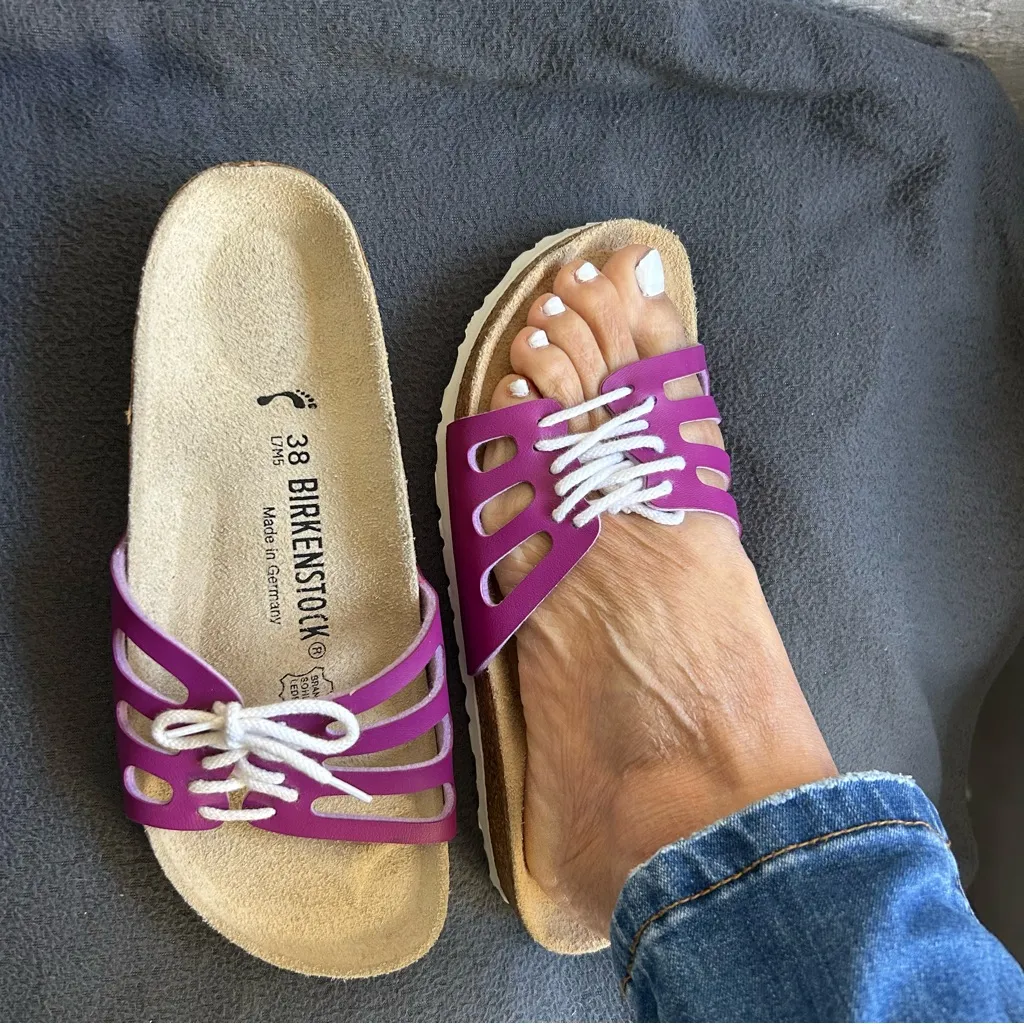 Birkenstock Women's Magenta Sandals - Image 4