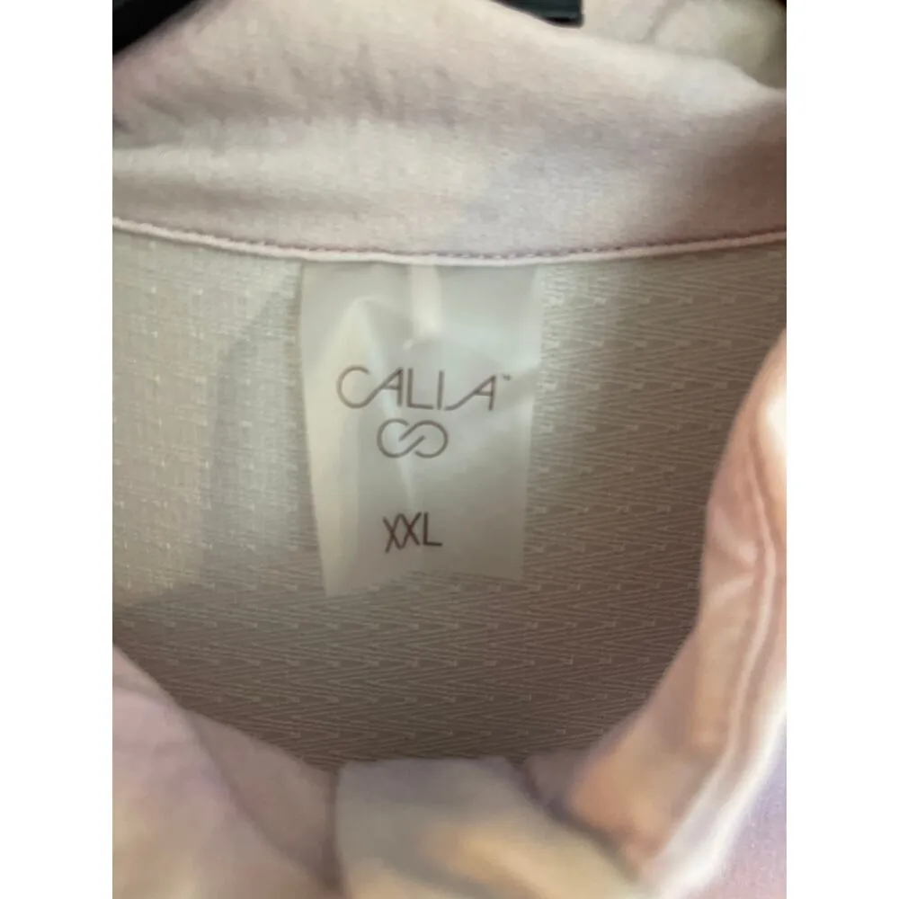 Calia Women's UV Long Sleeve 1/2 Zip Golf Shirt Soft Clouds Lilac (XXL) - Image 5