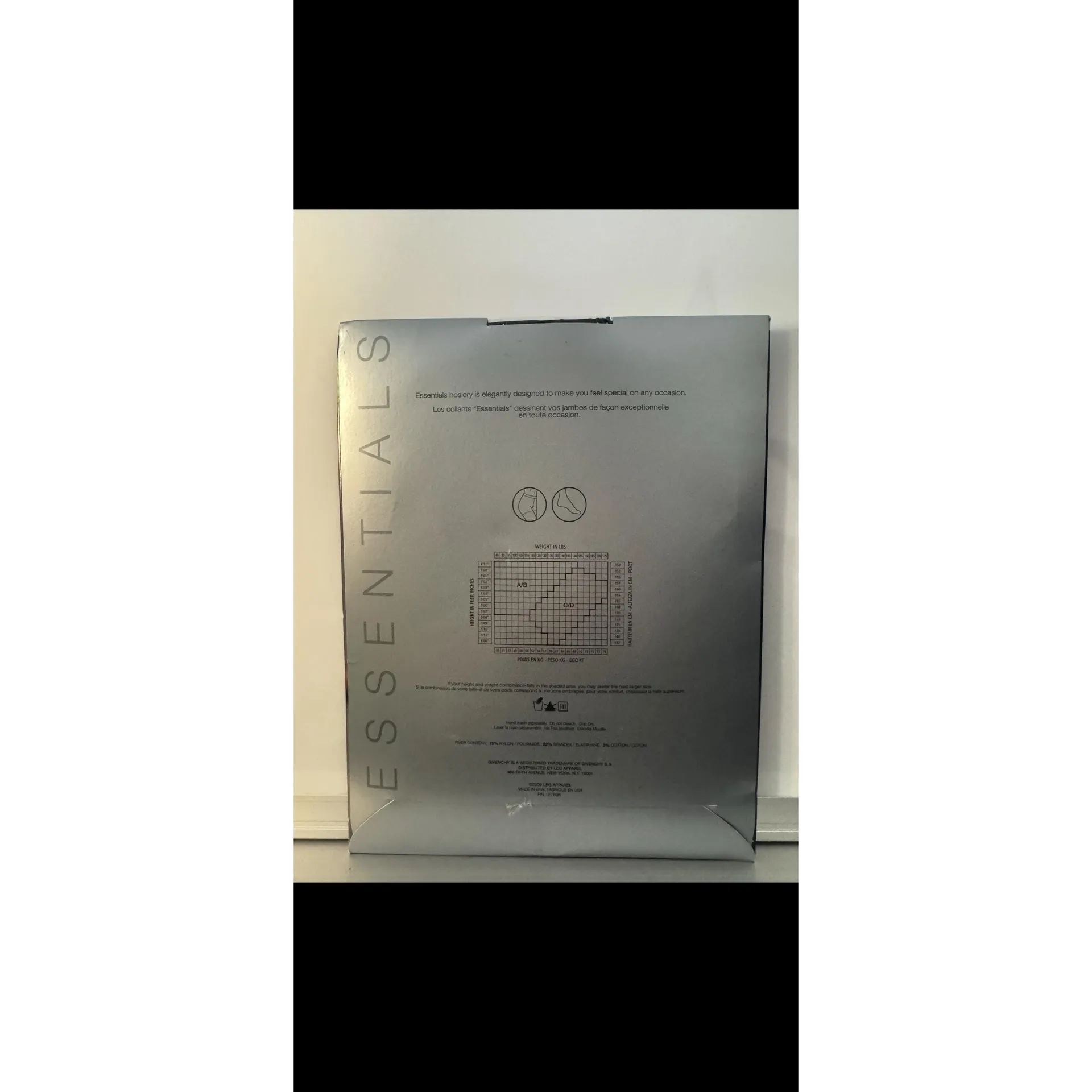 Givenchy Essentials Body Smoothers black size C/D style 01084 VTG 1990’s 20.00 - Image 2