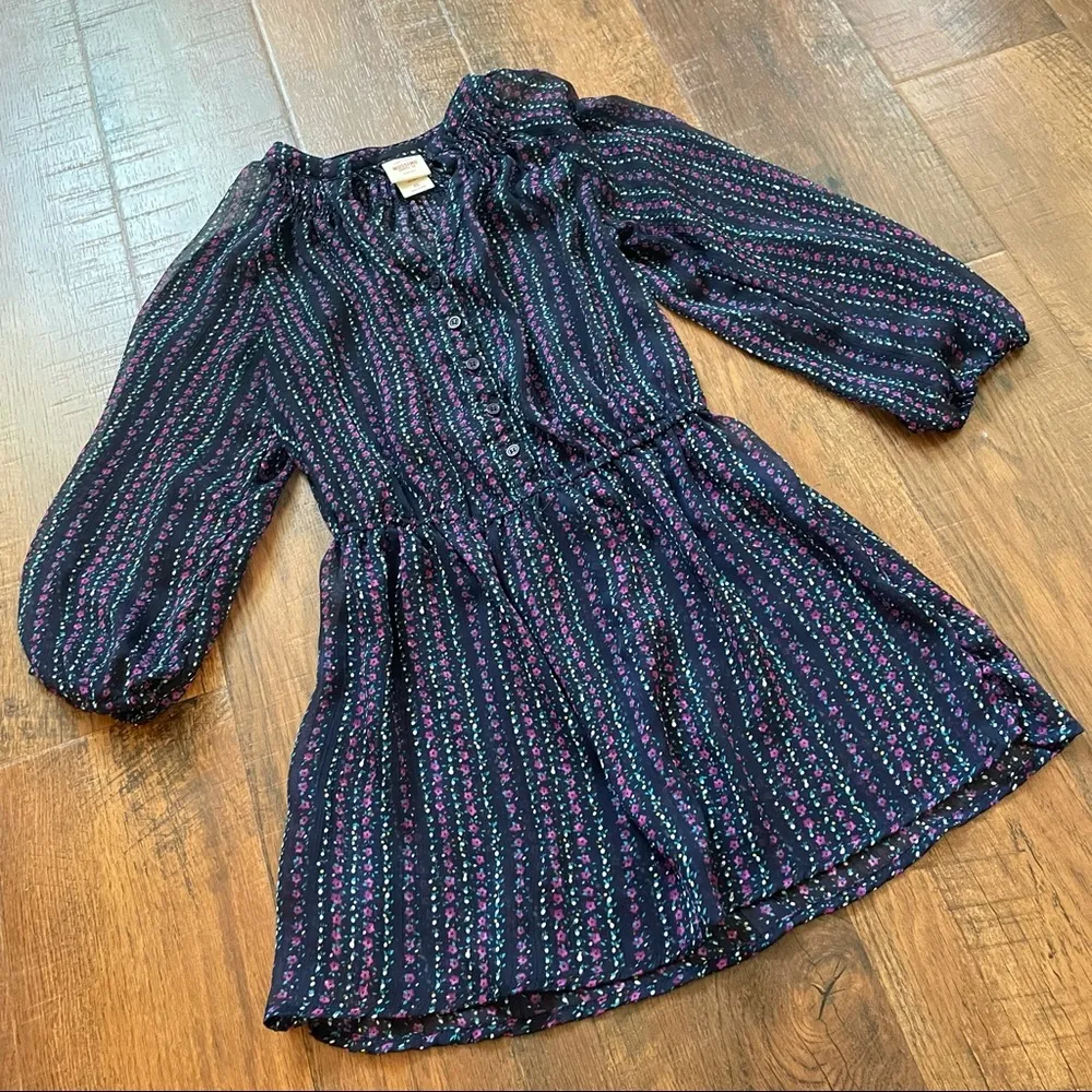 MOSSIMO pretty, feminine sheer tunic - Image 2