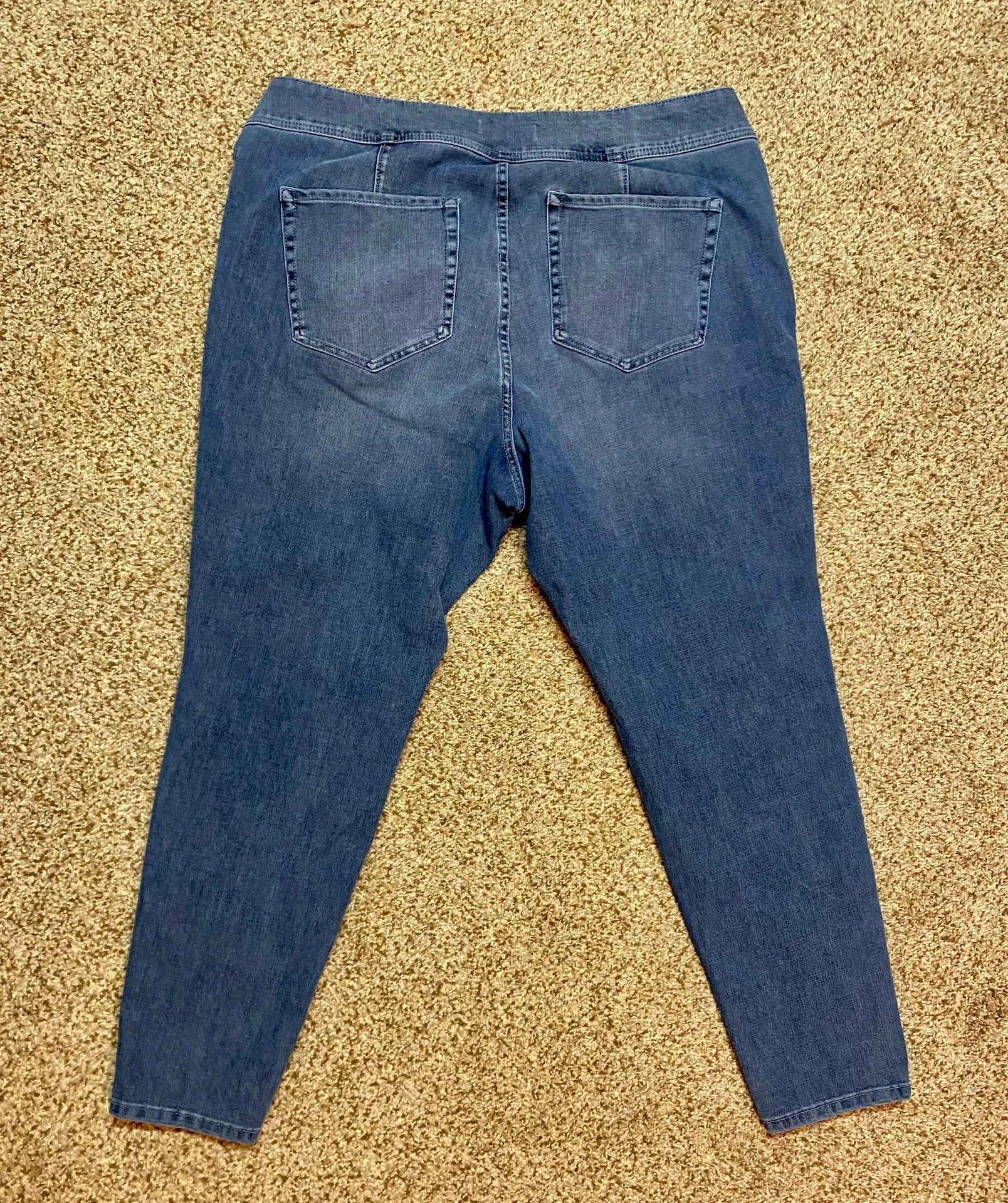 Lane Bryant Medium Wash High Rise Jeggings - Image 2