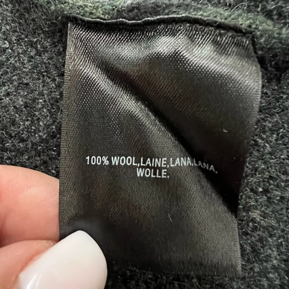 Anthropologie Field Flower Camo Wool Sweater Coat - Size S - Image 11