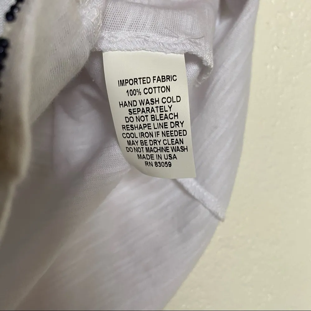 De Rigueur Provisions Beaded Detail Sleeveless Top Size XS - Image 7