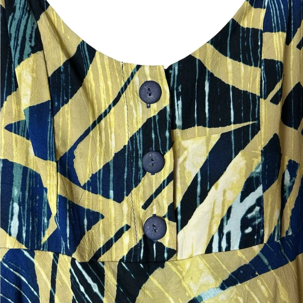 JAMS WORLD Womens Hawaiian Dress Casual Beachy Size Small - Image 3