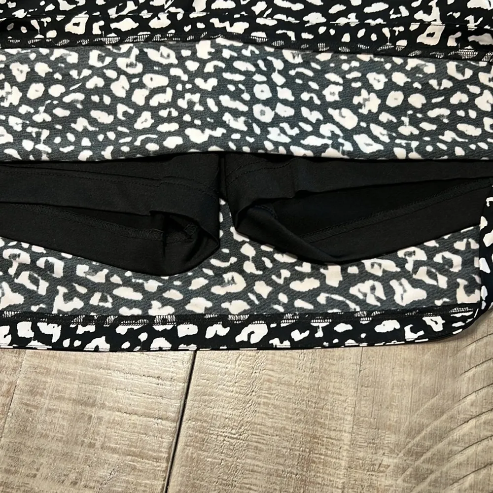 EP New York 16” High Rise Black And White Print Golf Skirt Size XL - Image 2