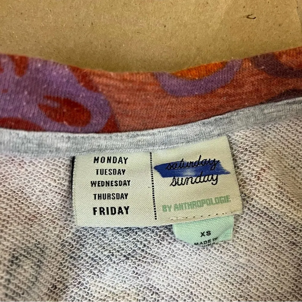 Anthropologie Saturday Sunday Colleen Floral Baby Doll Top - Image 8