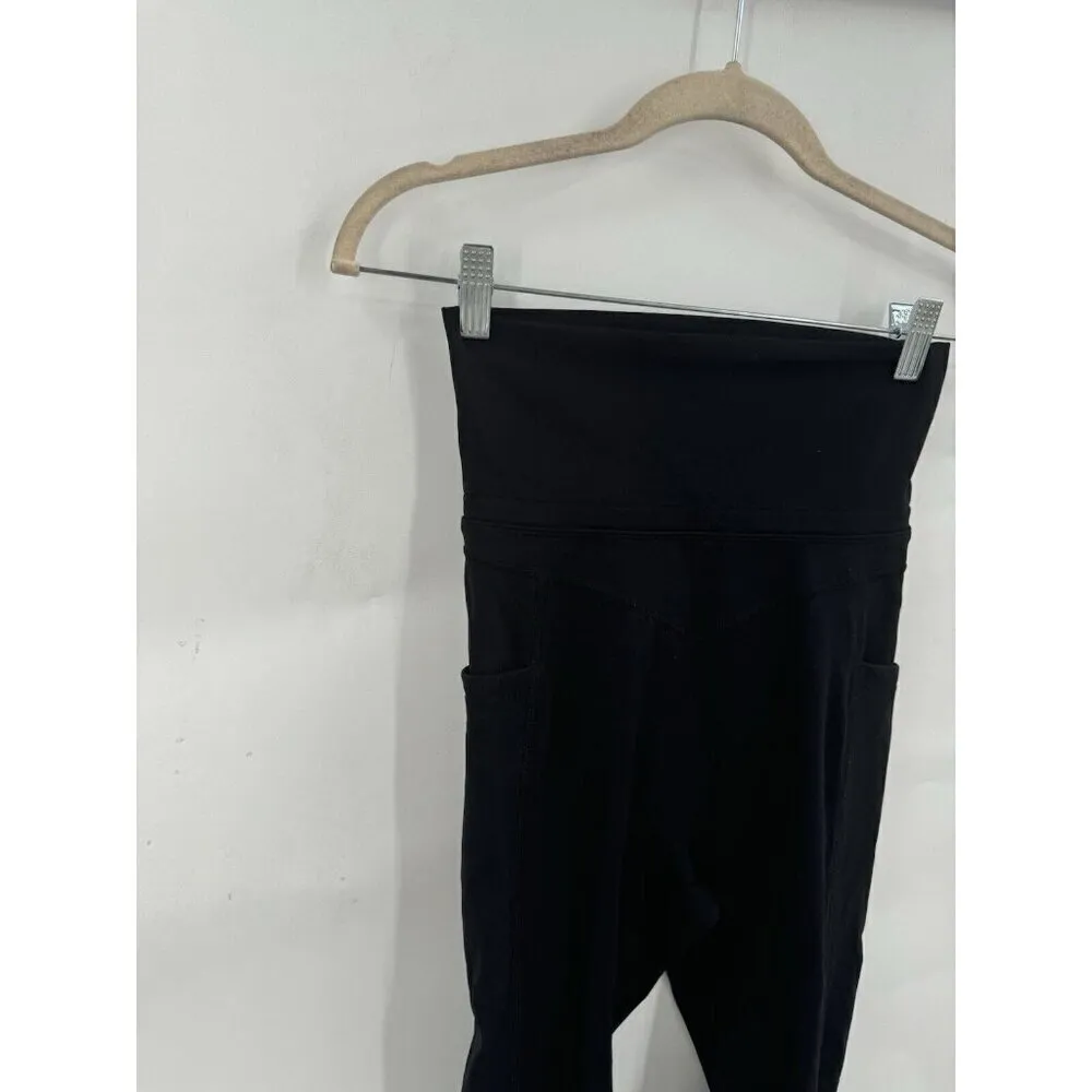 Free People Movement Legging Women XS‎ Black Class Act Cropped Yoga Adjustable - Image 8