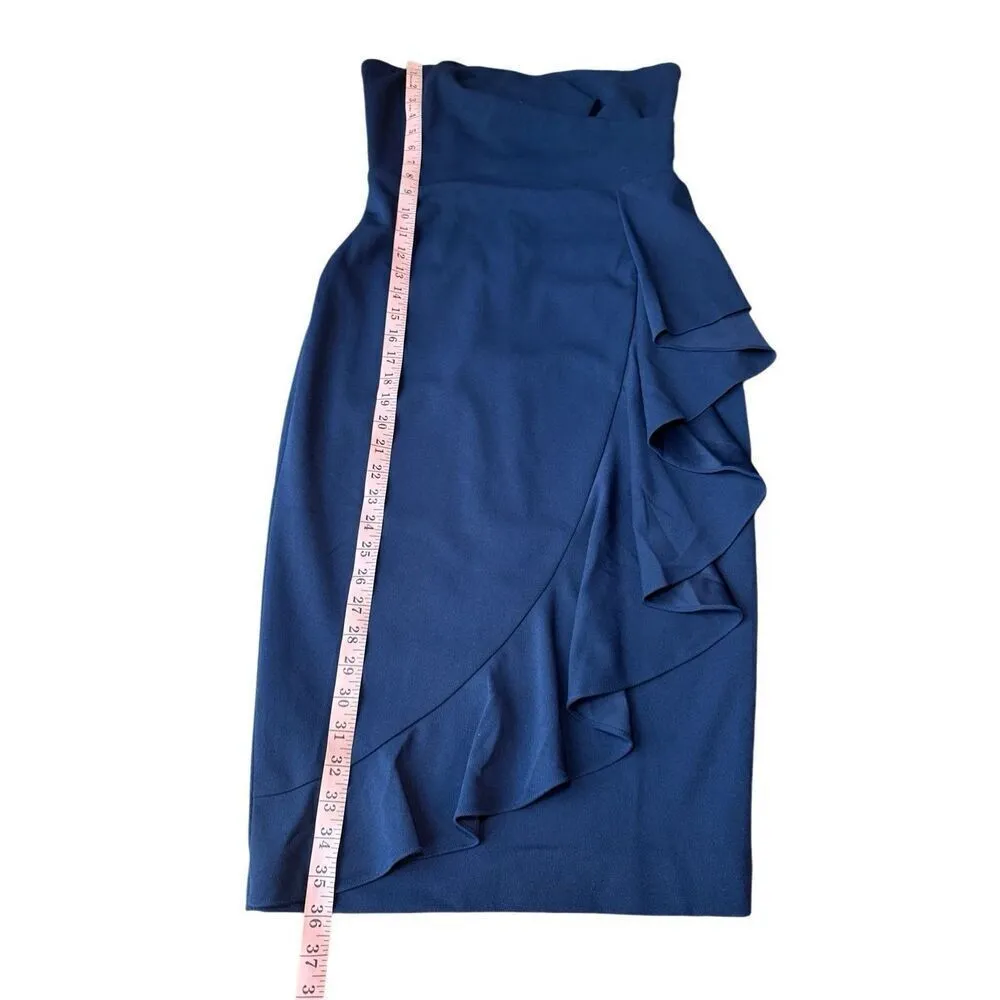 Dress The Population Liv Dress In Navy Blue Size M - Image 10