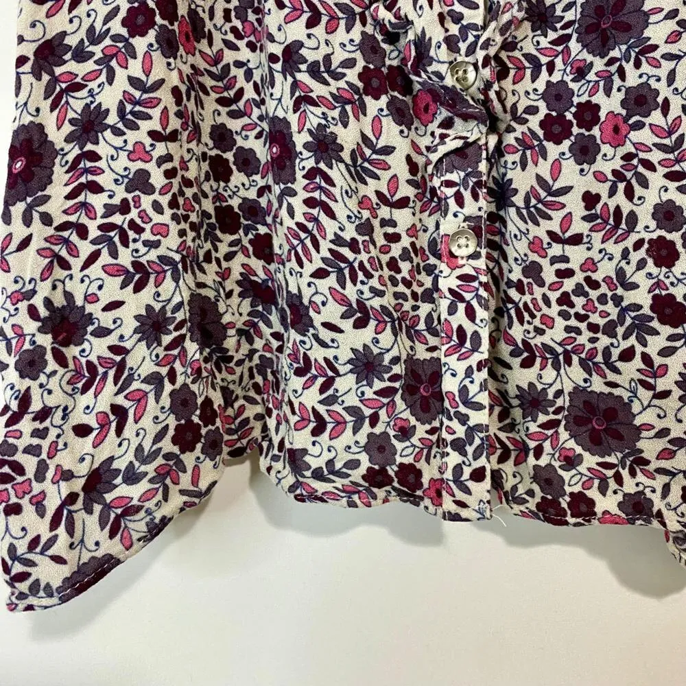 American Eagle Outfitters Women's Spaghetti Strap Cami Top Floral Size Small EUC - Image 3