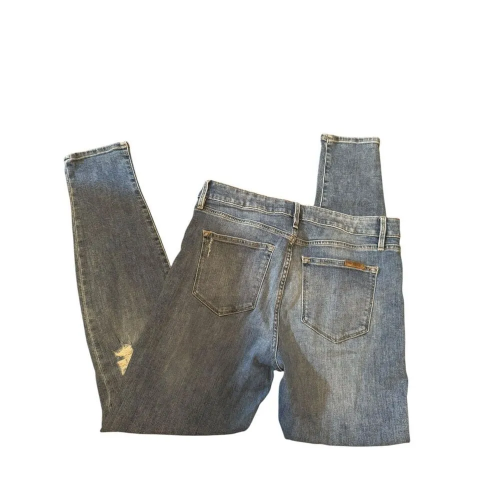 Sanctuary Womens Robbie Distressed Skinny High Rise Jeans Sz 28 - Image 8