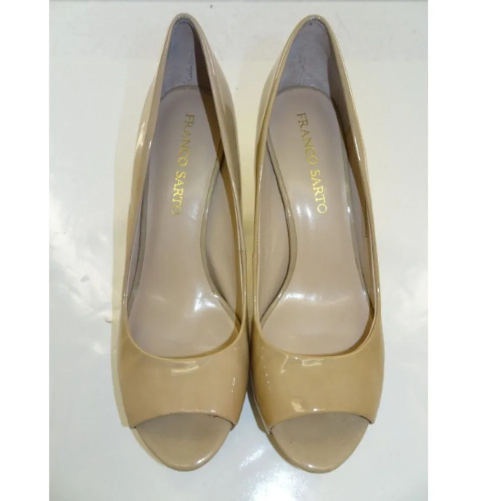 Franco Sarto Axel Dune Platform Open Toe Pump 8.5 - Image 2