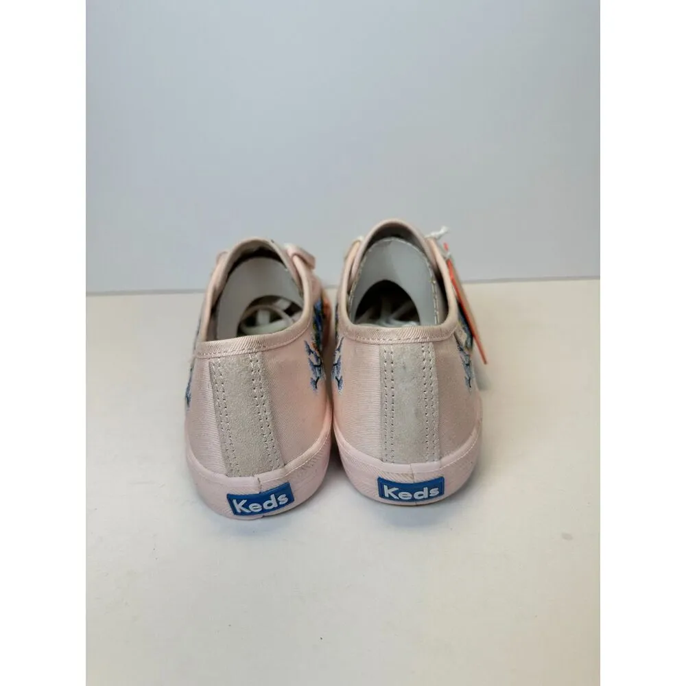 Keds X Rifle Paper Co. Women's WF59683 Size 7.5 Pink Casual Sneakers Shoes New - Image 7