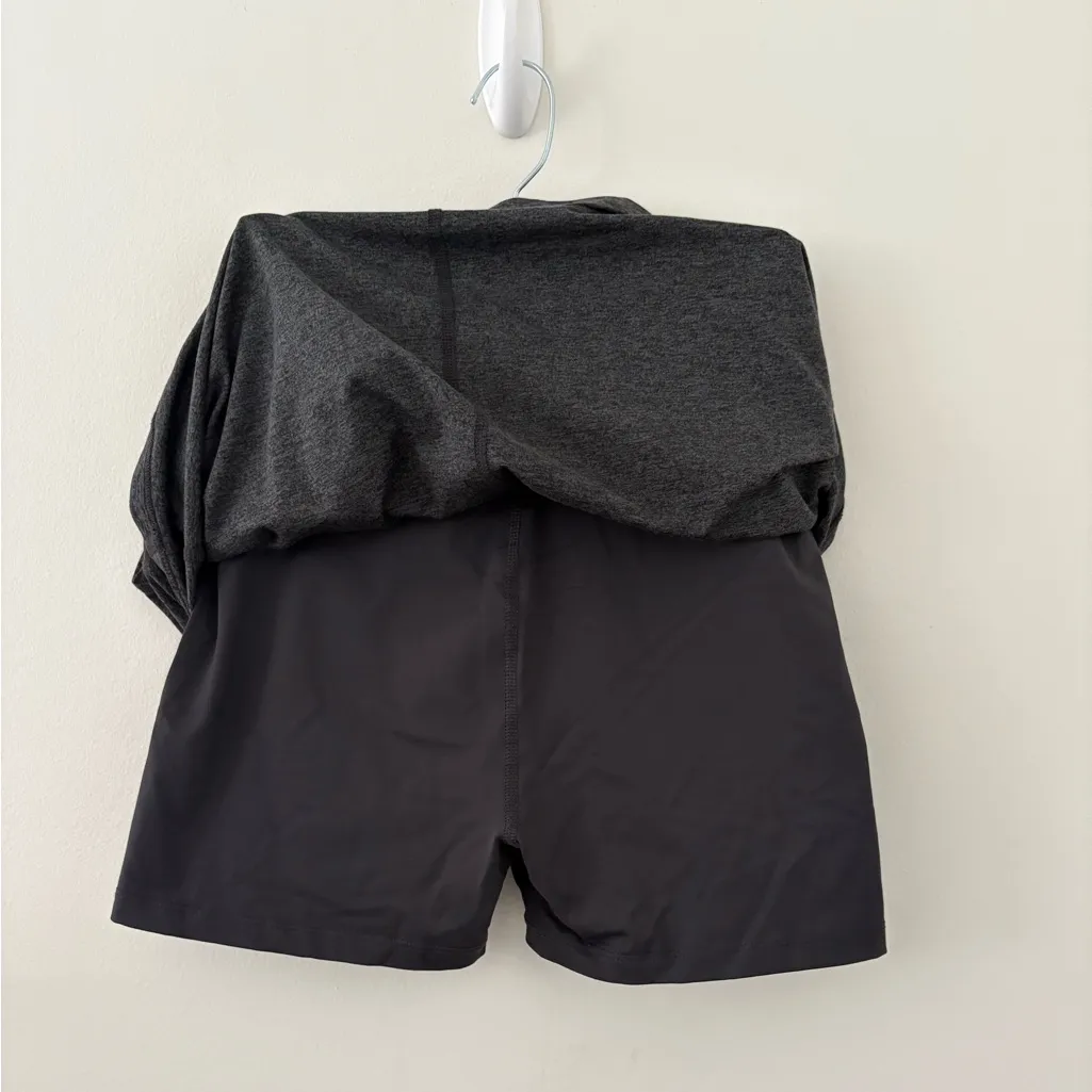 Beyond Yoga Space Dye Skort Medium Grey - Image 5