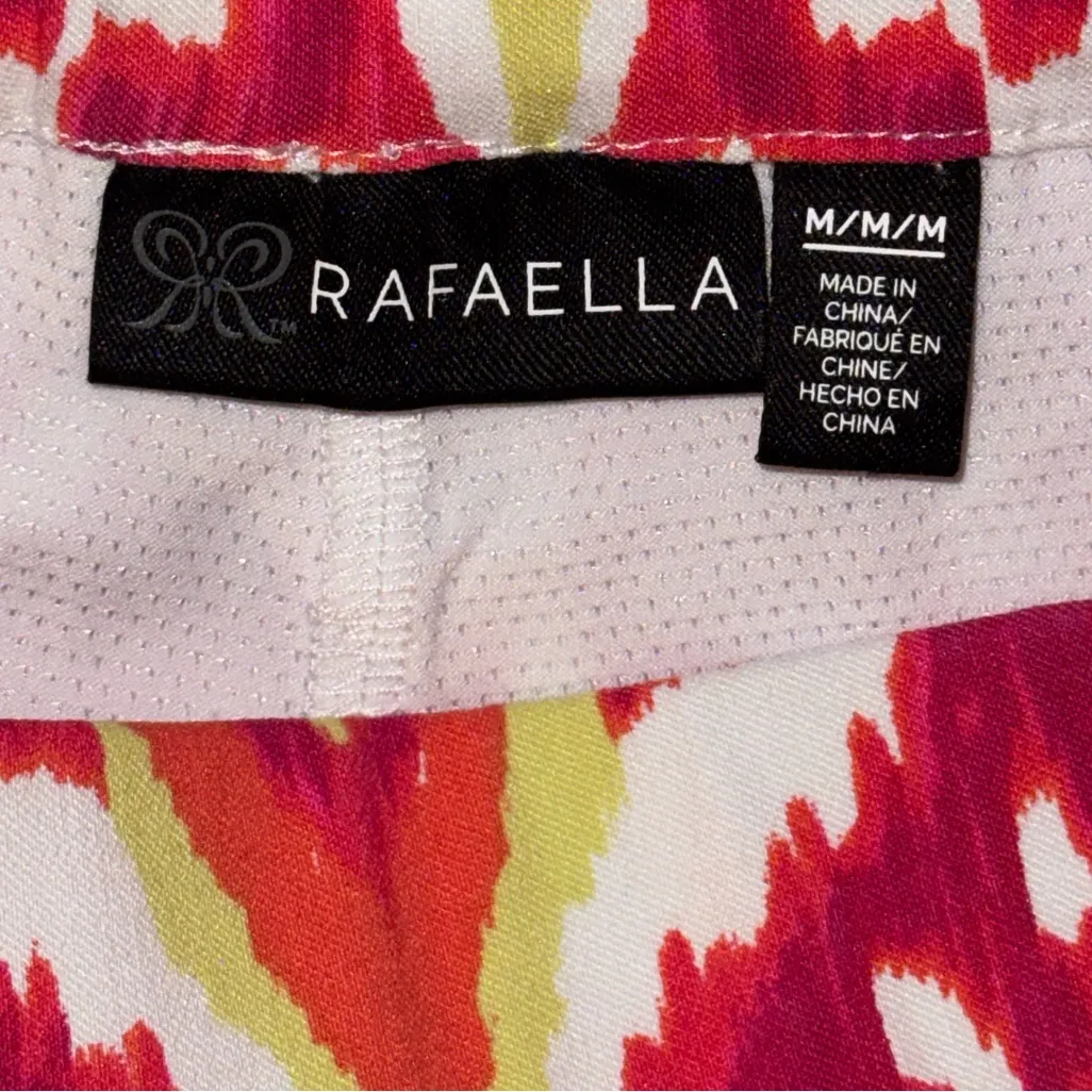 Rafaella Skort Pink & Orange Boho Print Women’s M Medium - Image 7