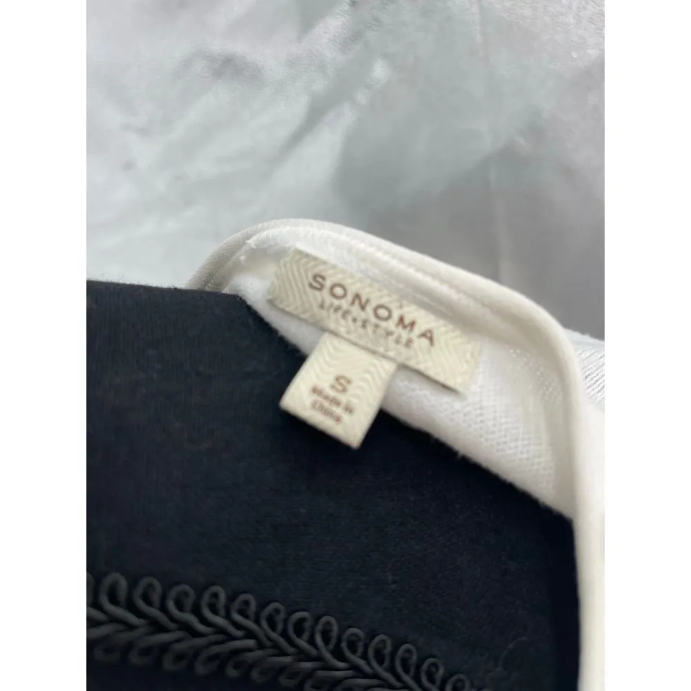 Sonoma Open Knit Cardigan Lightweight Duster Sweater Cover‎ Up White Size S - Image 6