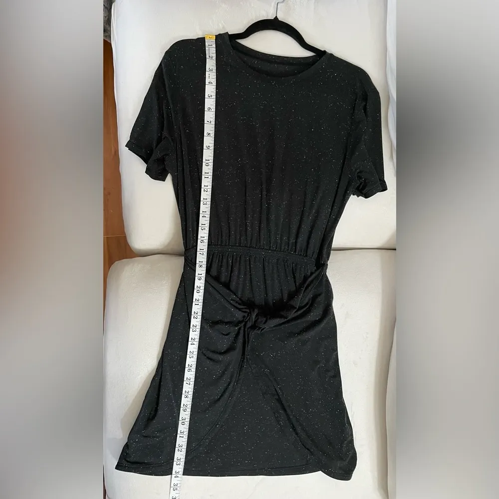 Lululemon Unwind Your Mind Dress Black White Size 8 M? - Image 7